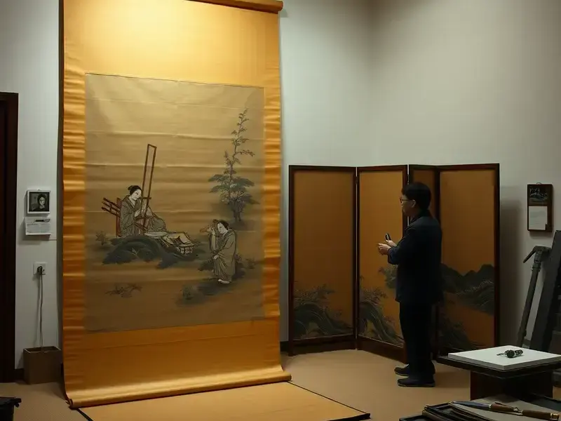 掛軸 · 屏風の修復